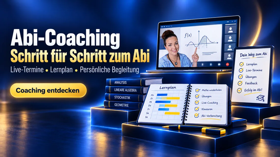 Abi-Coaching bei EinfachMathe – Schritt für Schritt zum Abitur
